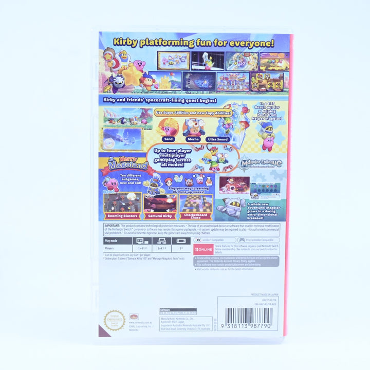 Kirby's Return to Dream Land Deluxe - Nintendo Switch Game - FREE POST!