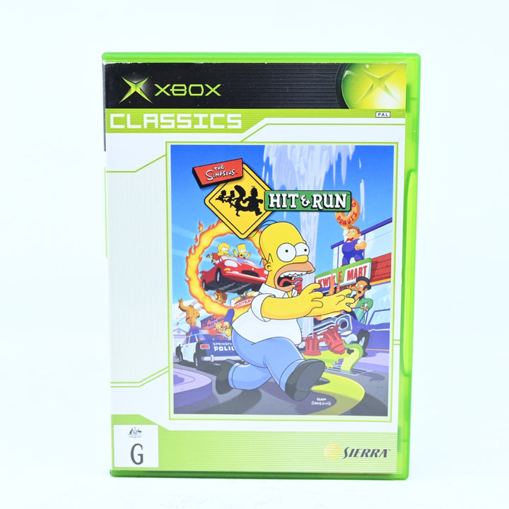 The Simpsons Hit & Run - Xbox Game - PAL - MINT DISC!
