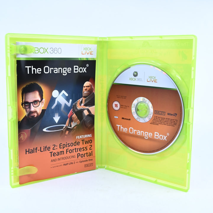 The Orange Box - Xbox 360 Game + Manual - PAL - MINT DISC!