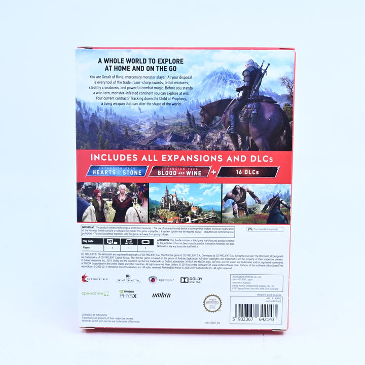 The Witcher III: Wild Hunt - Complete Edition - Nintendo Switch Game