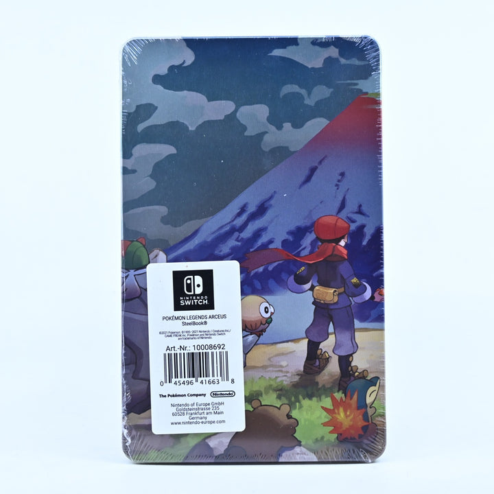 SEALED Pokemon Legends: Arceus - Steelbook - Nintendo Switch Accessory FREE POST