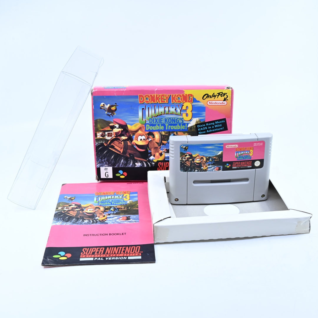 Donkey Kong Country 3 - Super Nintendo / SNES Boxed Game - PAL - FREE POST!