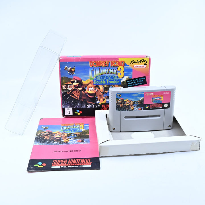 Donkey Kong Country 3 - Super Nintendo / SNES Boxed Game - PAL - FREE POST!