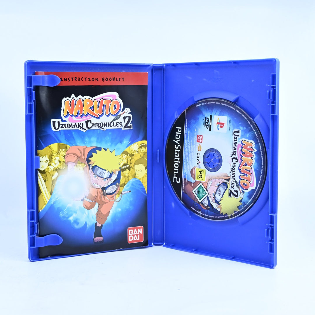 Naruto Uzumaki Chronicles 2 - Sony Playstation 2 / PS2 Game + Manual - PAL