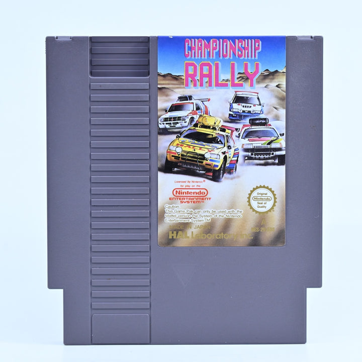 Championship Rally - Nintendo Entertainment System / NES Game - PAL