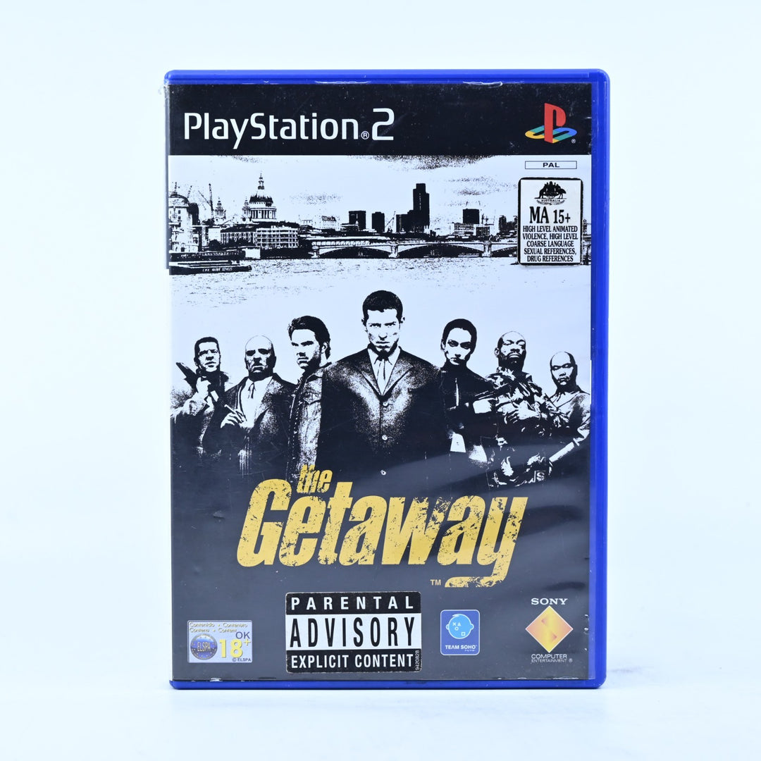 The Getaway - Sony Playstation 2 / PS2 Game + Manual - PAL - MINT DISC!