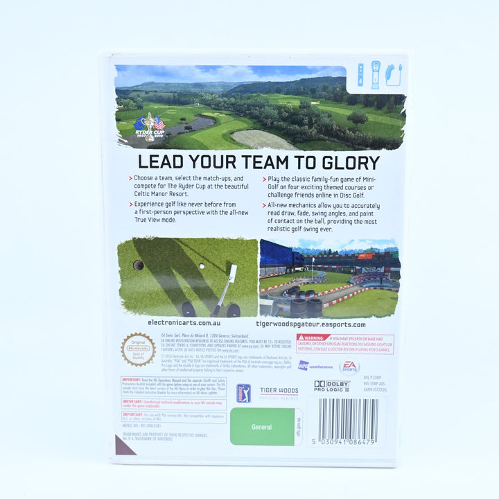 Tiger Woods PGA Tour 11 - Nintendo Wii Game + Manual - PAL - MINT DISC!