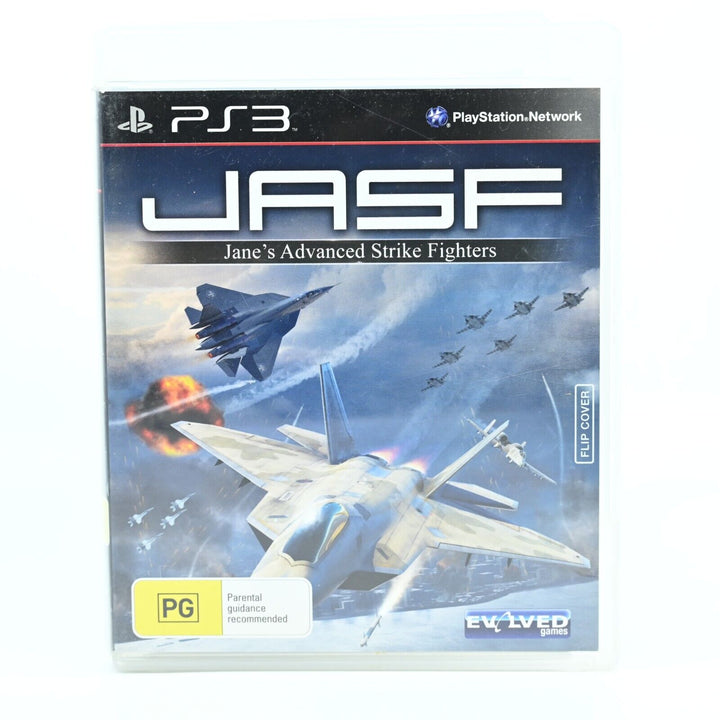 JASF: Jane's Advanced Strike Fighters - Sony Playstation 3 / PS3 Game + Manual