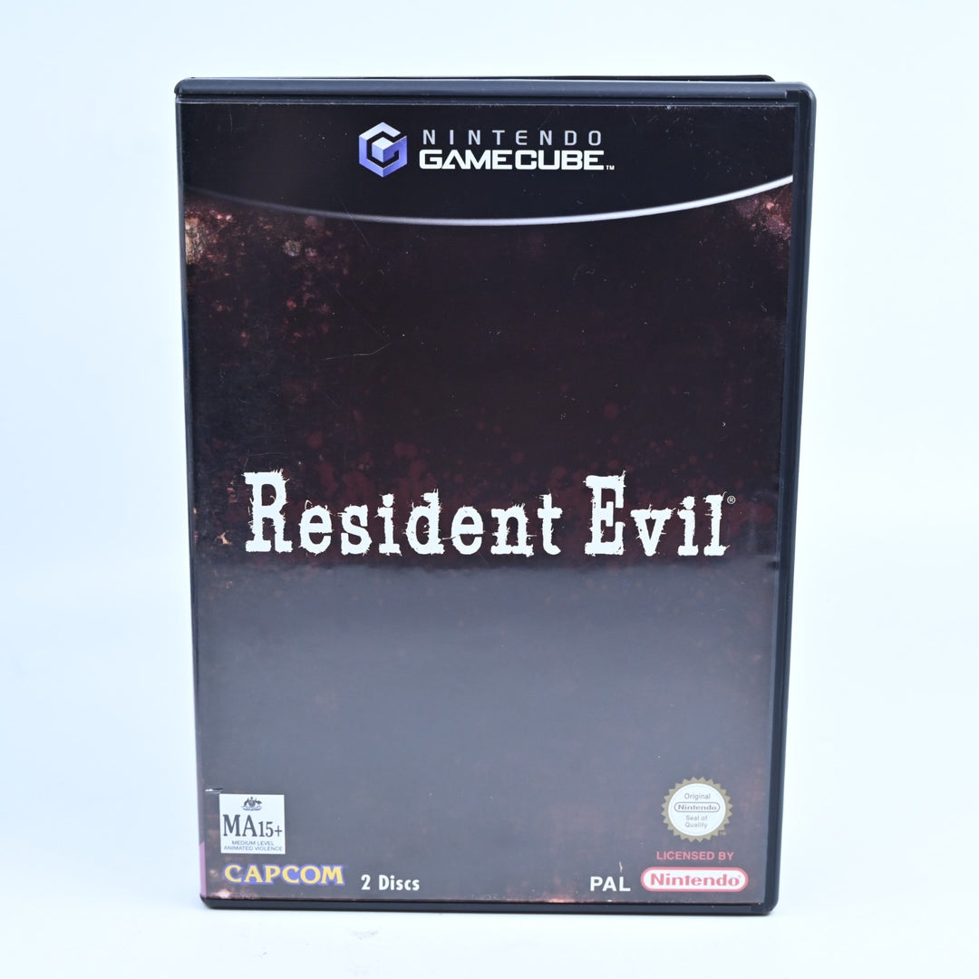 Resident Evil - Nintendo Gamecube Game + Manual - PAL - FREE POST!