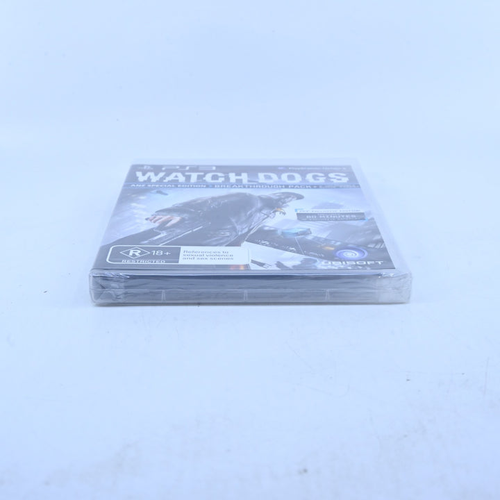 Watch Dogs - Sony Playstation 3 / PS3 Game + Manual - MINT DISC! SEALED!