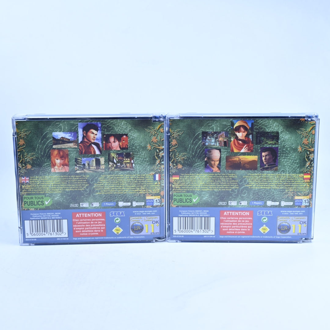 Shenmue II - Big Box - Sega Dreamcast Game + Manuals - PAL - MINT DISC!