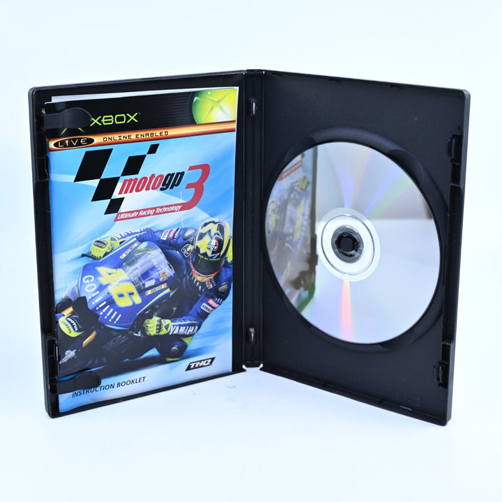 Moto GP 3 - Original Xbox Game + Manual - PAL - MINT DISC!