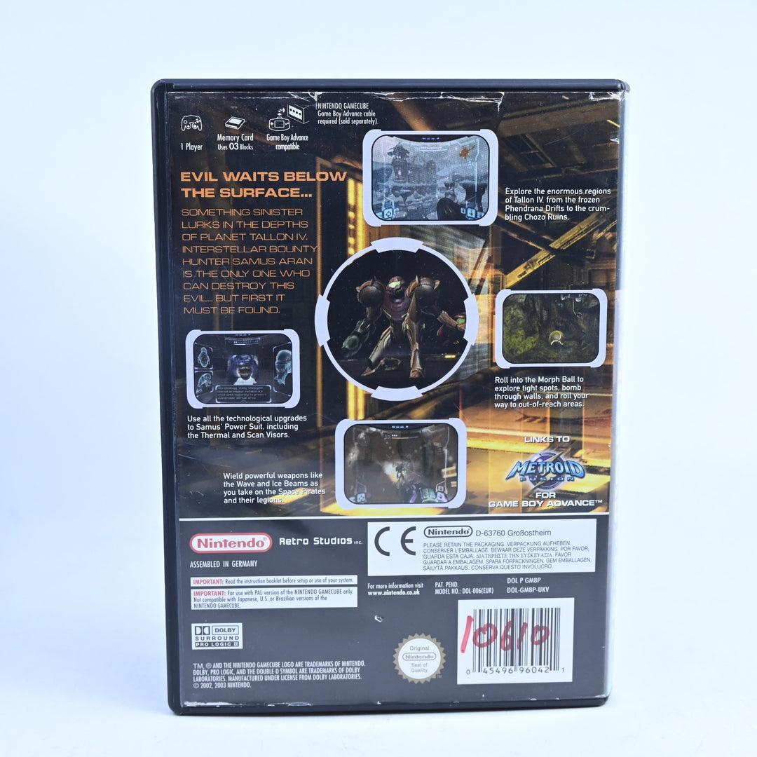 Metroid Prime - Nintendo Gamecube Game - No Manual - PAL - FREE POST!