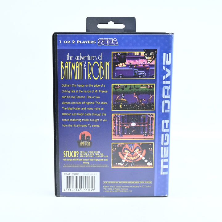 The Adventures of Batman & Robin + Manual - Sega Mega Drive Game - PAL