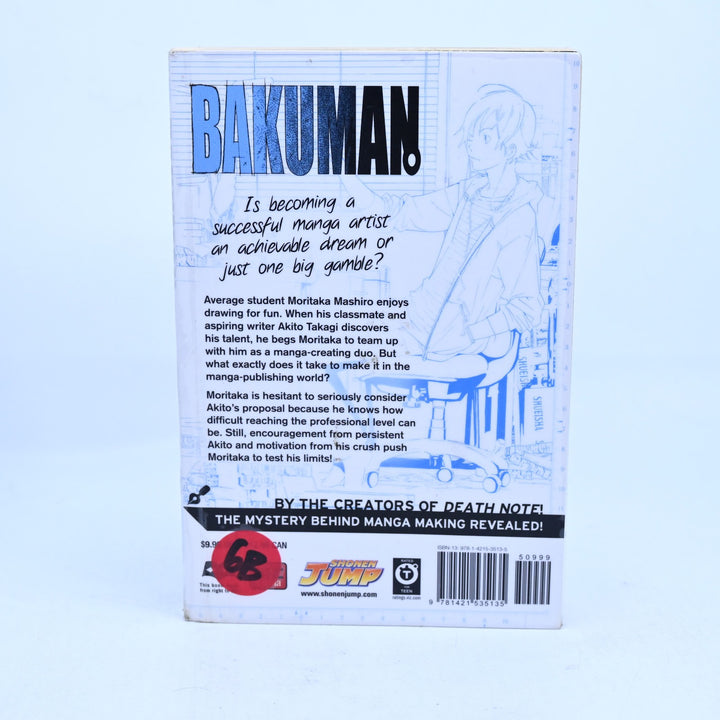 Bakuman - Volume 1 - Tsugumi Ohba/Takeshi Obata - Ex-Library - Manga