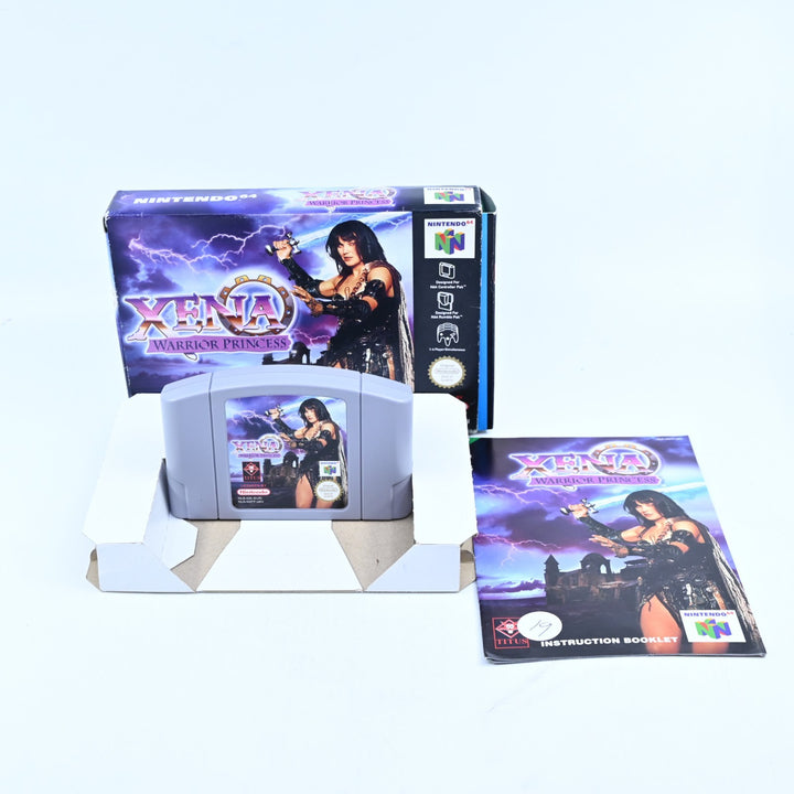 Xena: Warrior Princess - N64 / Nintendo 64 Boxed Game - PAL - FREE POST!