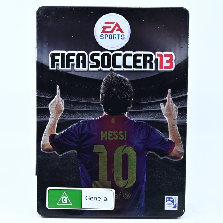 FIFA 13 - SteelBook Edition - Xbox 360 Game - No Manual - PAL - FREE POST!