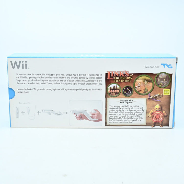 Wii Zapper + Link's Crossbow Training - Nintendo Wii Accessory - PAL