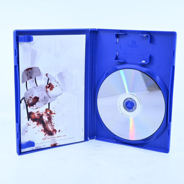 Obscure - Sony Playstation 2 / PS2 Game + Manual - PAL - MINT DISC!