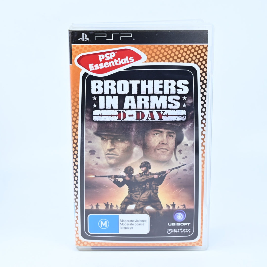 Brothers in Arms: D-Day - Sony PSP Game + Manual - FREE POST!