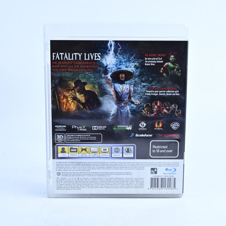 Mortal Kombat Komplete Edition - Sony Playstation 3 / PS3 Game + Manual