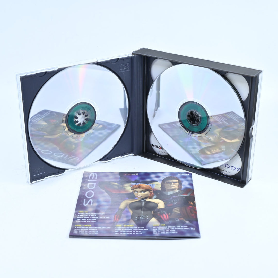 Final Fantasy VII 7 Big Box + Manual - Squaresoft - 4 Disc PC Game