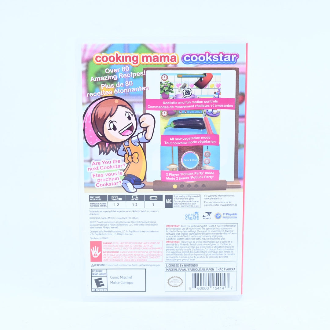 Cooking Mama Cookstar - Nintendo Switch Game - FREE POST!