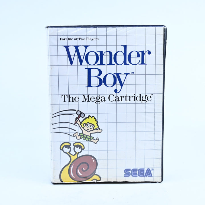 Wonder Boy: The Mega Cartridge - Sega Master System Game + Manual - PAL