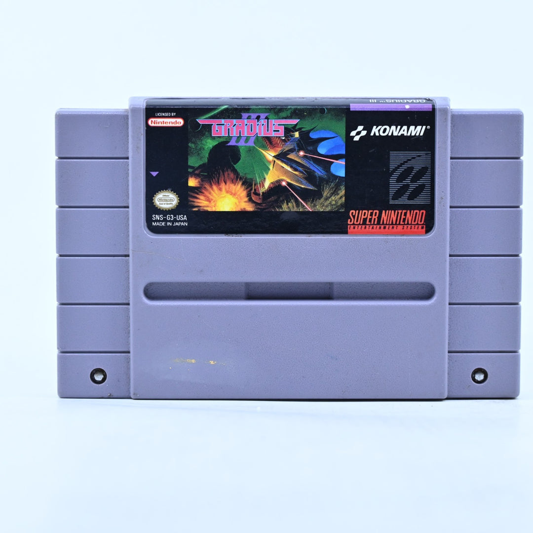 Gradius - Super Nintendo / SNES Game - NTSC-U/C - FREE POST!