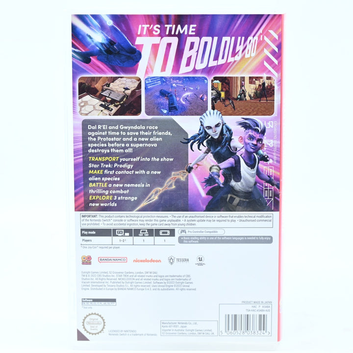 Star Trek Prodigy: Supernova - Nintendo Switch Game - FREE POST!