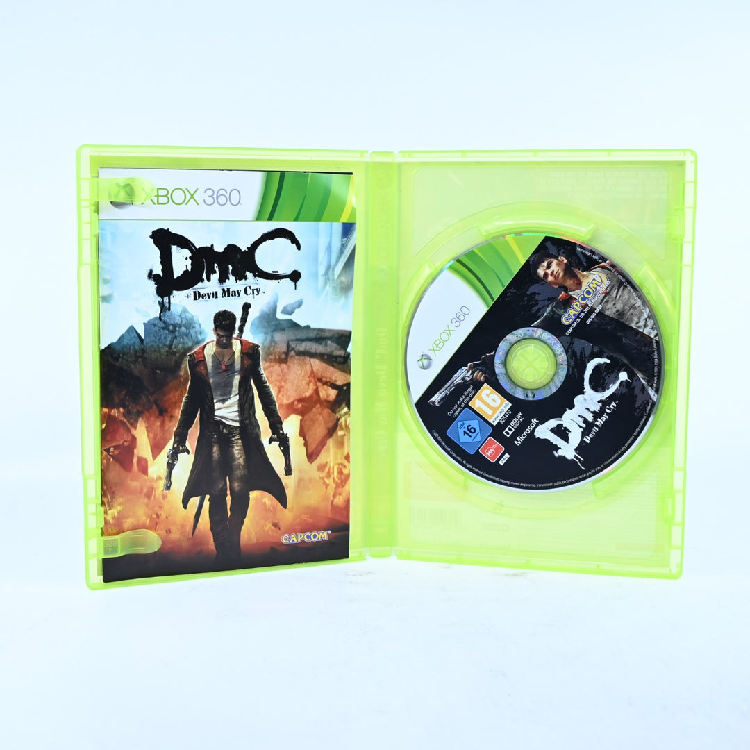 DmC Devil May Cry - Xbox 360 Game + Manual - PAL - MINT DISC!