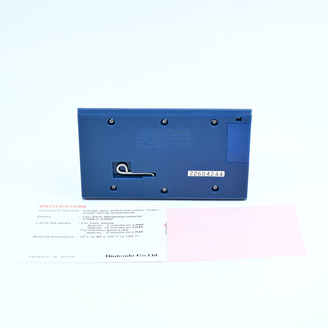 Manhole - NH-103 - Check Description - Nintendo Game & Watch Boxed Console