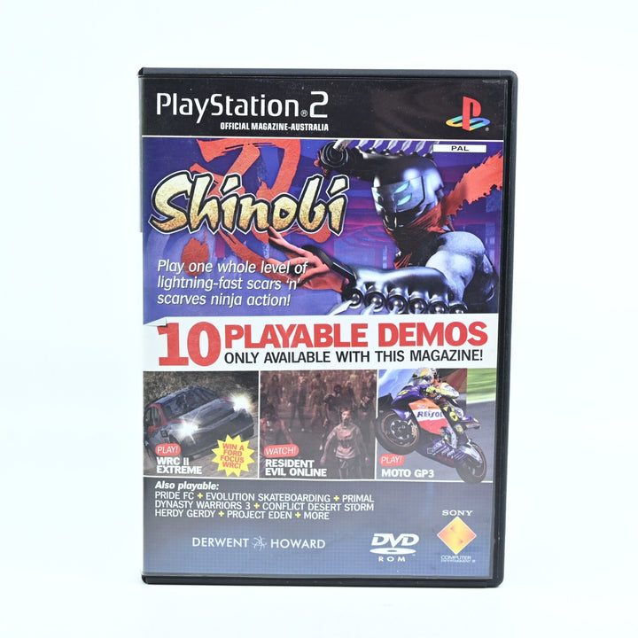 Demo Disc 15 / June 2003 - Shinobi - Sony Playstation 2 / PS2 Game - PAL