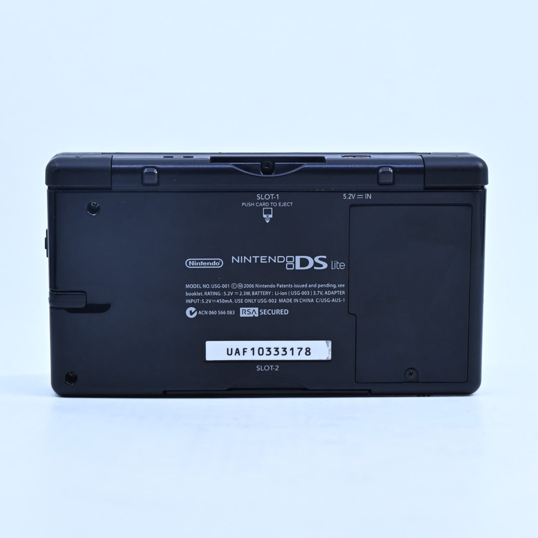 Black Nintendo DS Lite Console - USG-001 - FREE POST!