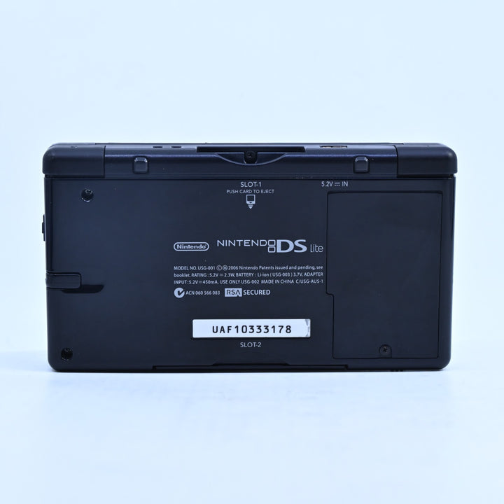 Black Nintendo DS Lite Console - USG-001 - FREE POST!