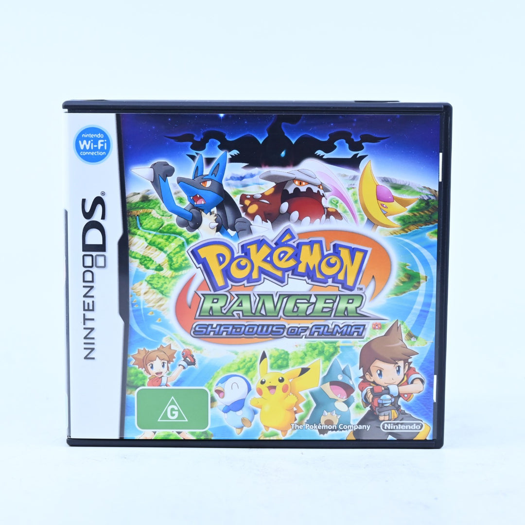 Pokemon Ranger: Shadows of Almia - Nintendo DS Game - PAL + Manual