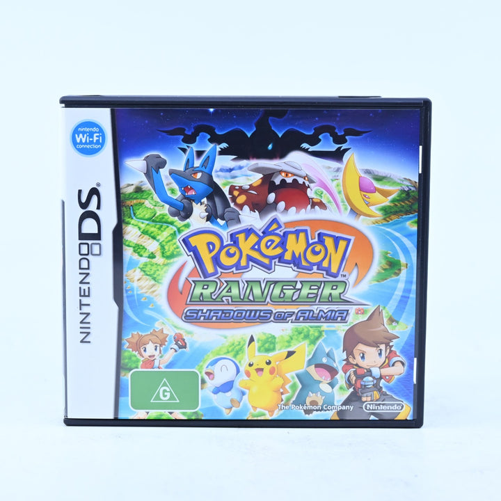Pokemon Ranger: Shadows of Almia - Nintendo DS Game - PAL + Manual
