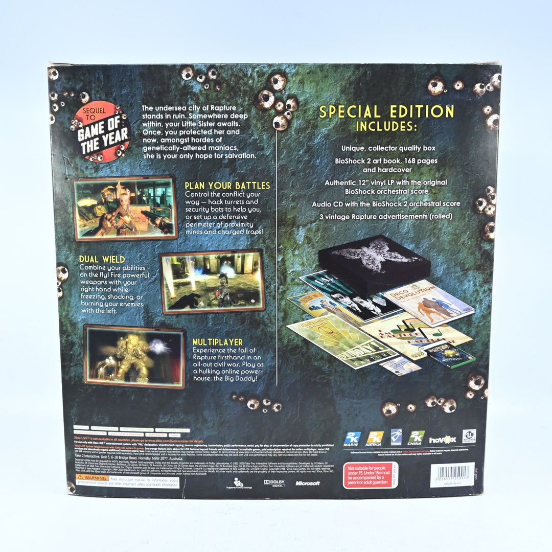 Bioshock 2: Special Edition - Xbox 360 Game + Manual + Record - PAL