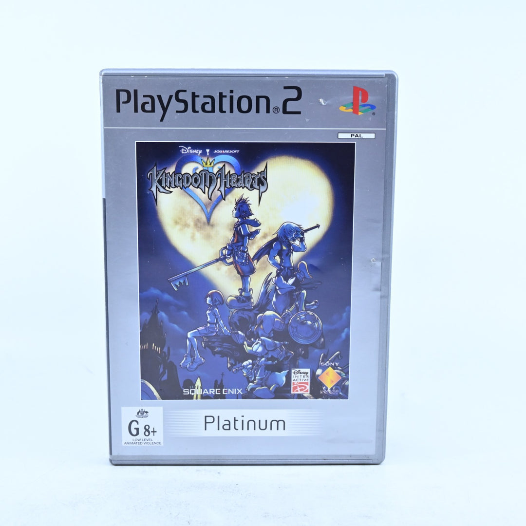 Kingdom Hearts - Sony Playstation 2 / PS2 Game + Manual - PAL - MINT DISC!