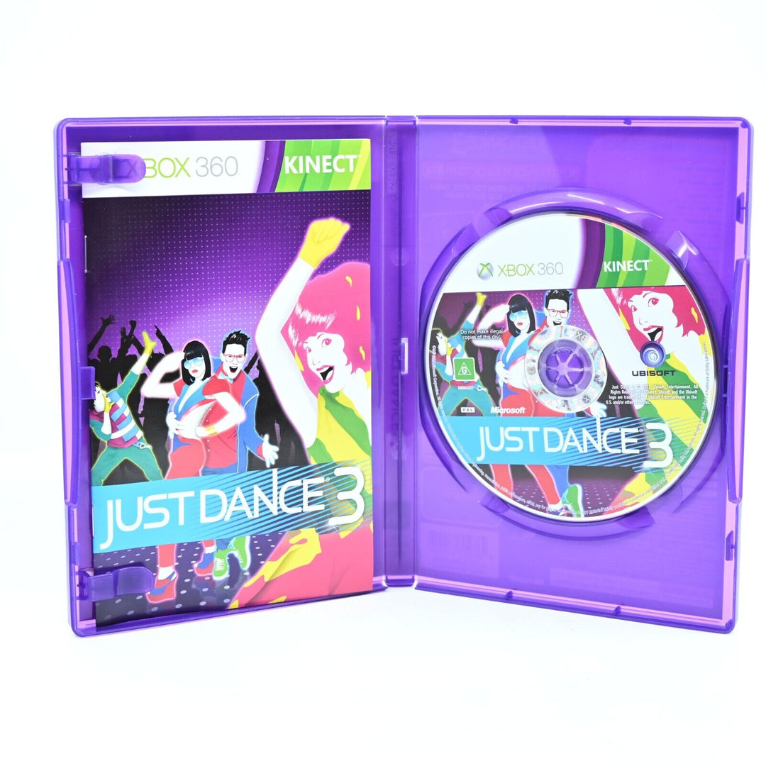 Just Dance 3 - Xbox 360 Game + Manual - PAL - MINT DISC!