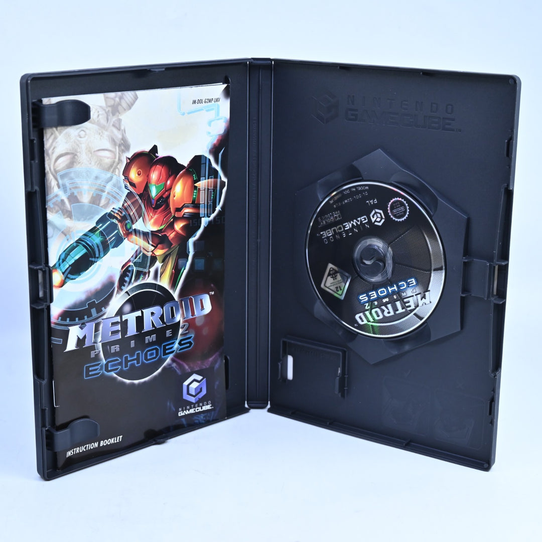 Metroid Prime 2 Echoes - Nintendo Gamecube Game + Manual - PAL - FREE POST!