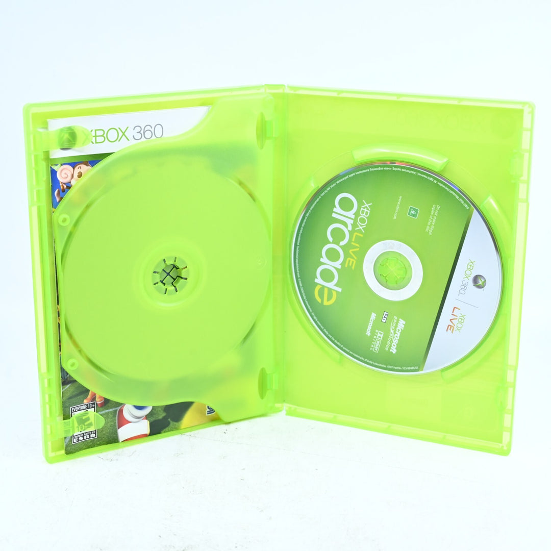 Sega Superstars Tennis Sonic &amp; Live Arcade - Xbox 360 Game + Manual - PAL