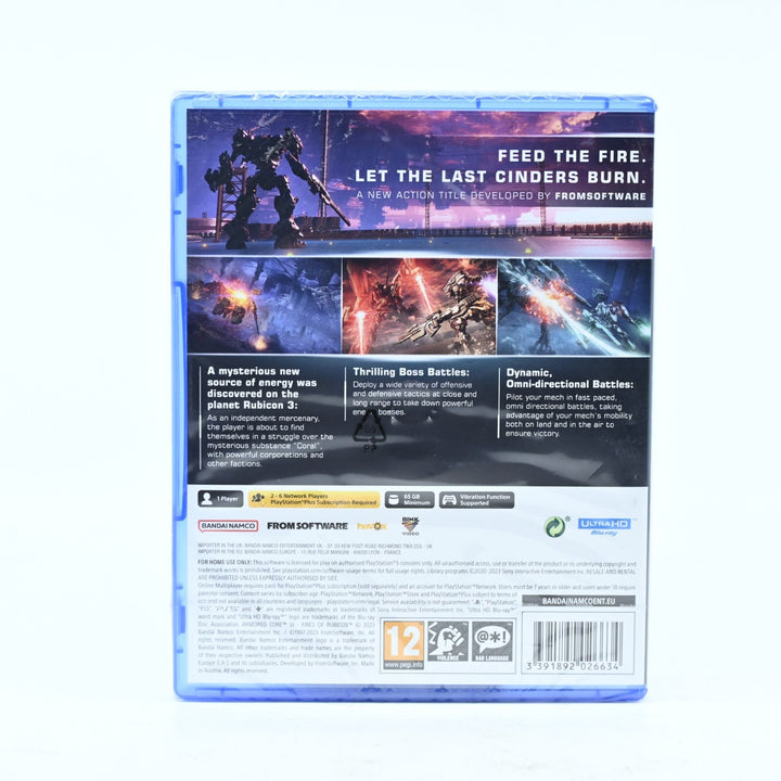 SEALED! Armored Core VI 6: Fires of Rubicon - Sony Playstation 5 / PS5 Game