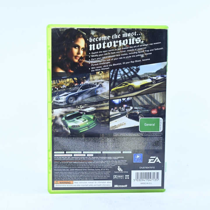 Need for Speed: Most Wanted - Xbox 360 Game + Manual - PAL - MINT DISC!