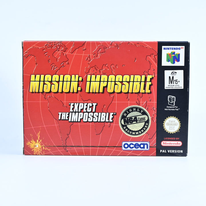 Mission: Impossible - N64 / Nintendo 64 Boxed Game - PAL - EXCELLENT CONDITION