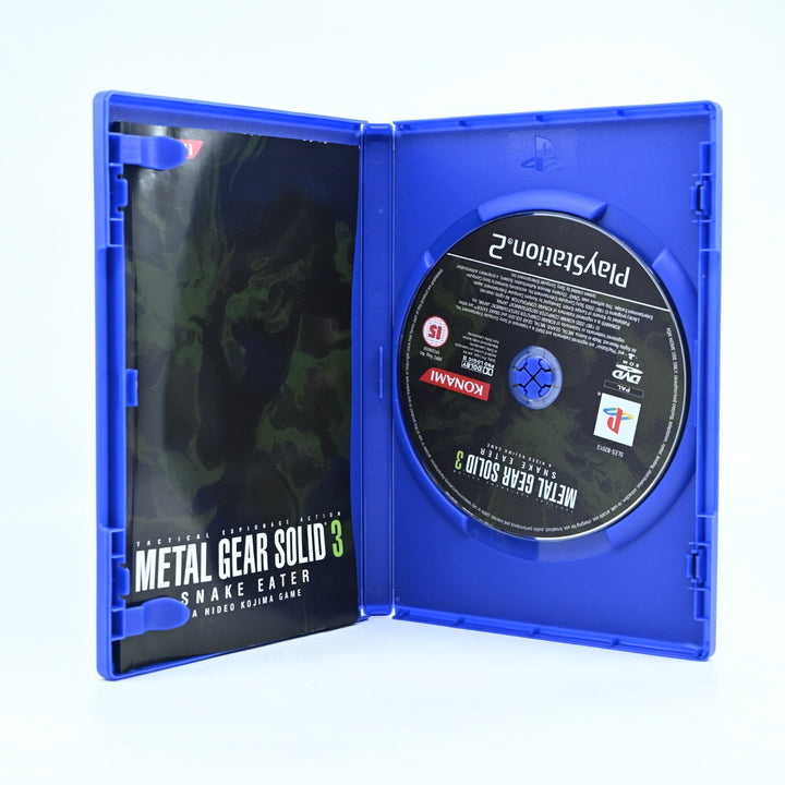 Metal Gear Solid 3: Snake Eater - Sony Playstation 2 / PS2 Game + Manual - PAL