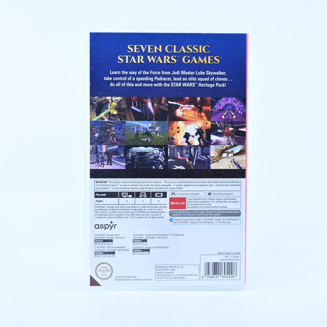 Star Wars Heritage Pack - Nintendo Switch Game - FREE POST!