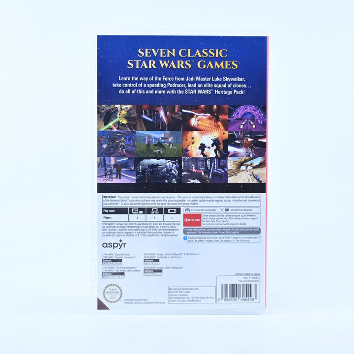 Star Wars Heritage Pack - Nintendo Switch Game - FREE POST!