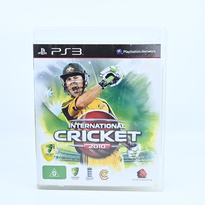 International Cricket 2010 - Sony Playstation 3 / PS3 Game + Manual - FREE POST!