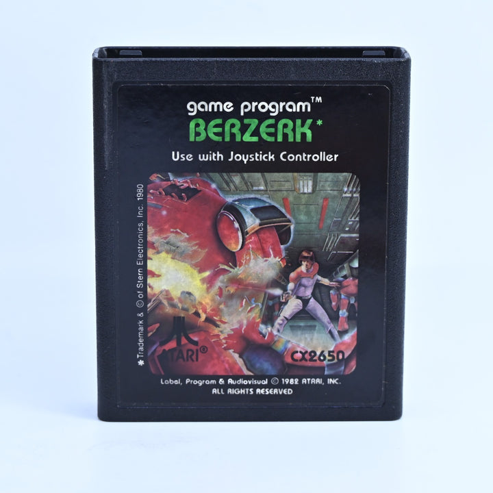 Berzerk - Atari 2600 Boxed Game + Manual - PAL - FREE POST!